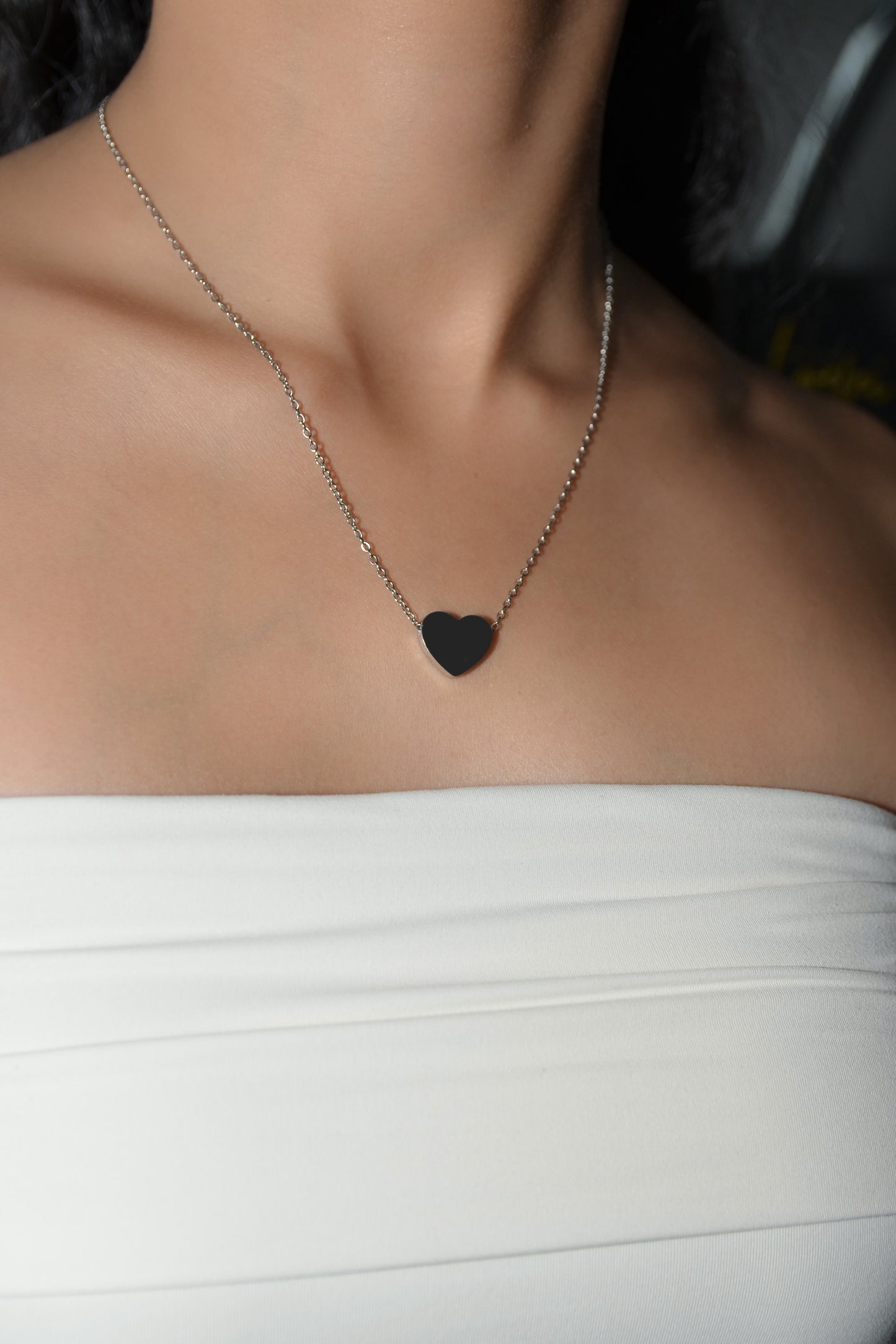 Custom Heart Necklace-Text
