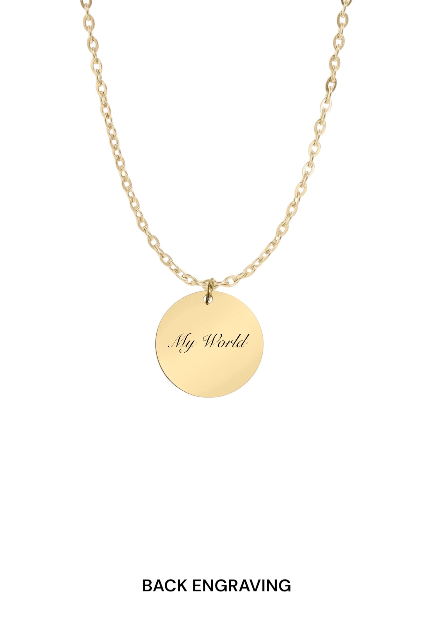 Custom Coin Necklace - Photo