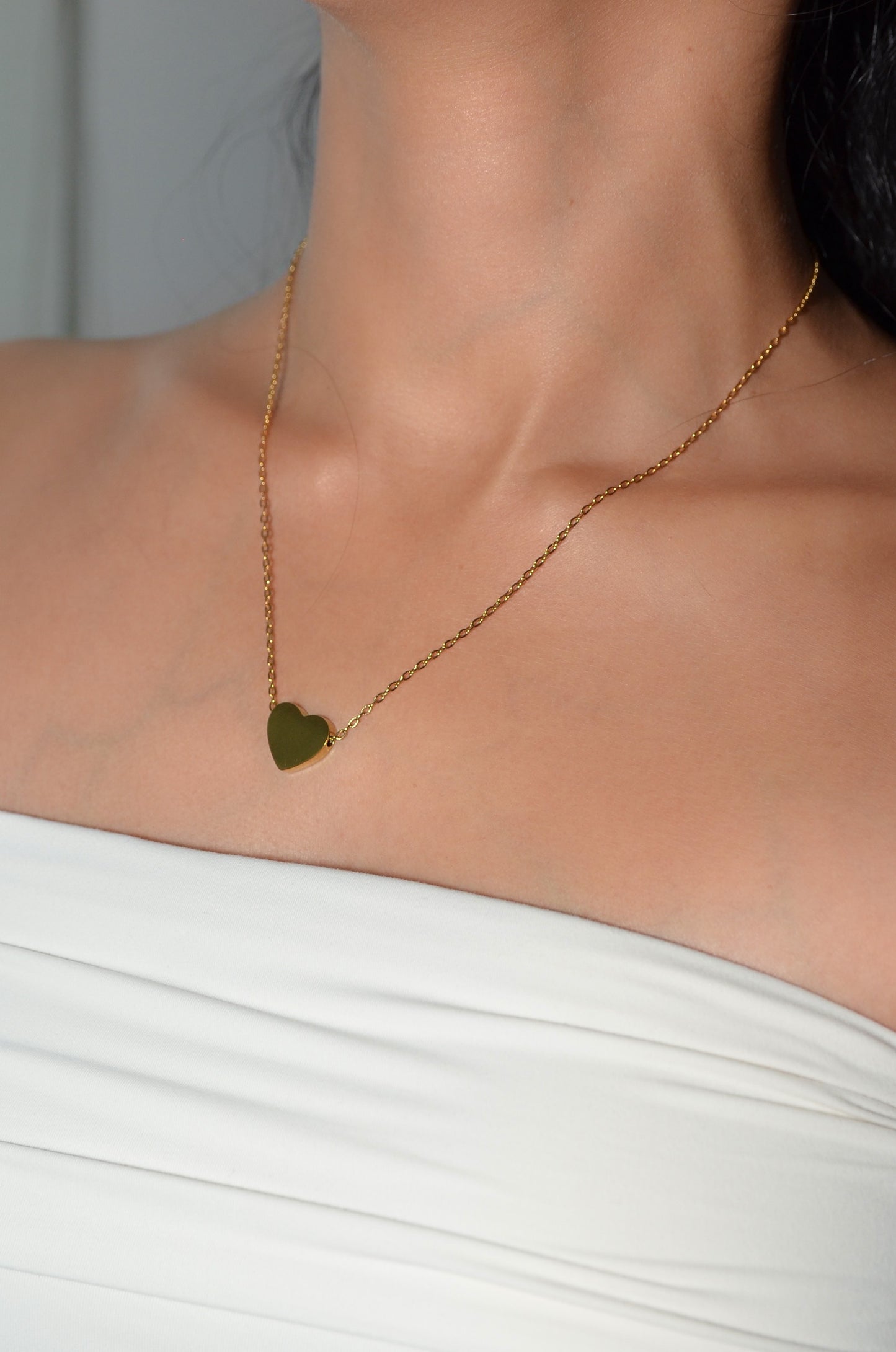 Custom Heart Necklace-Text