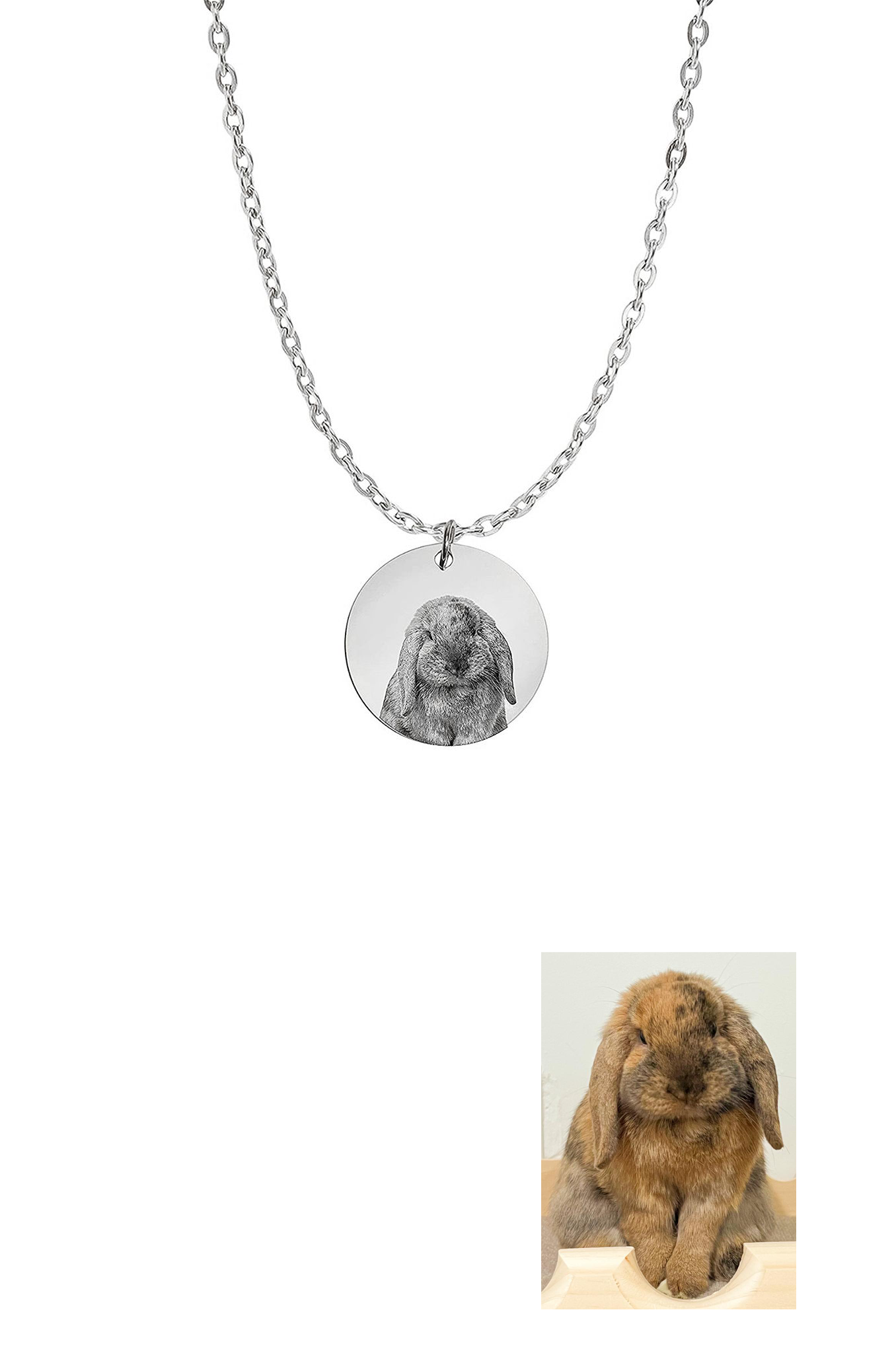 Custom Necklace - Pet Photo