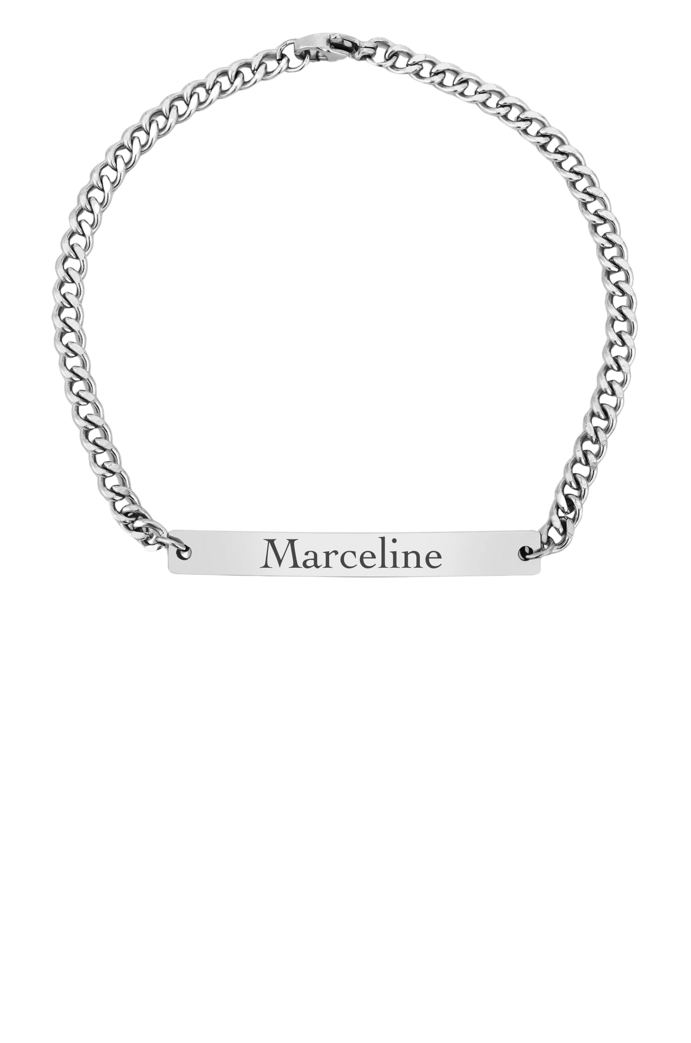 Custom Bar Bracelet -Text
