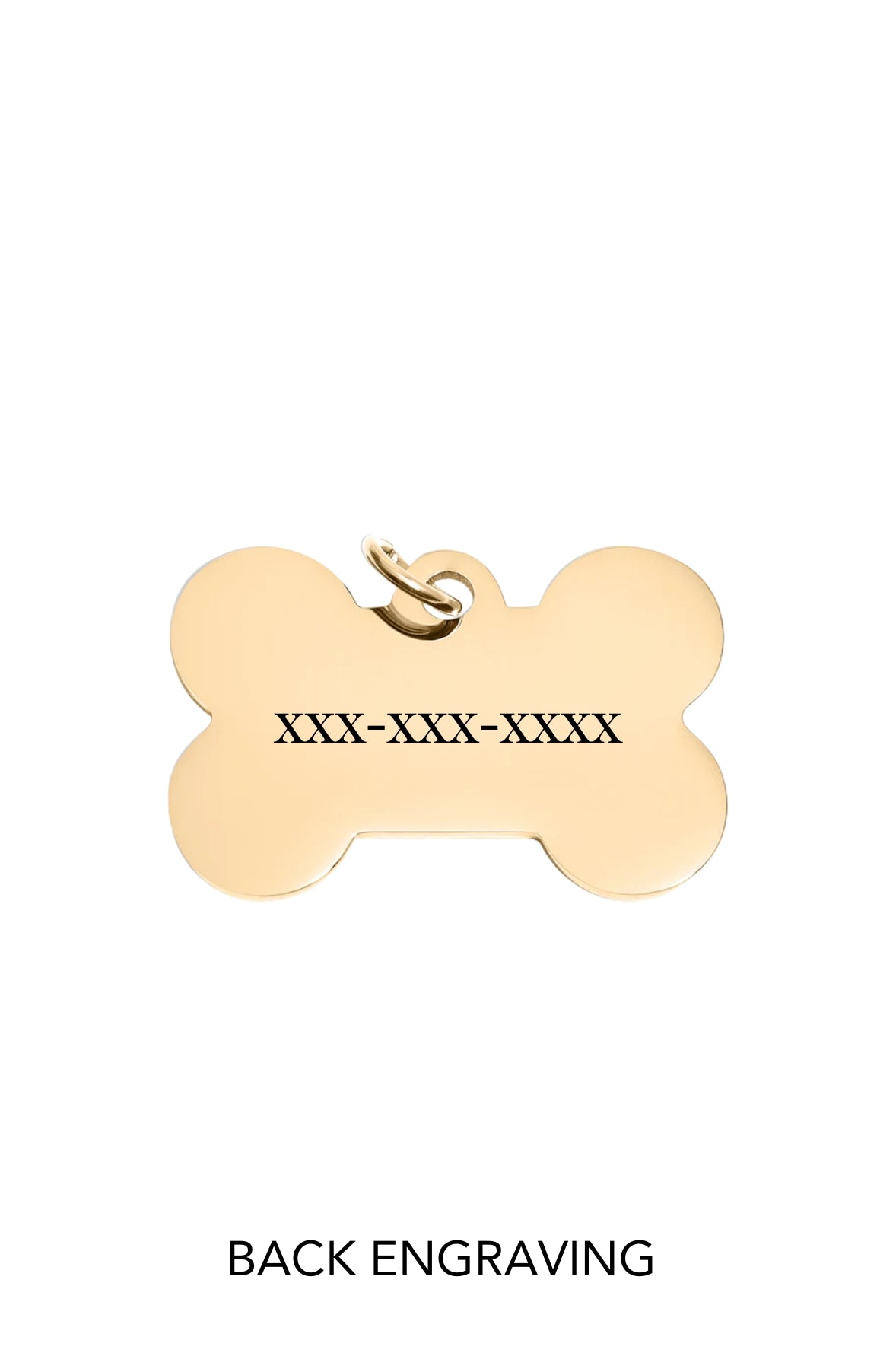 Custom Bone Dog Tag-Pet