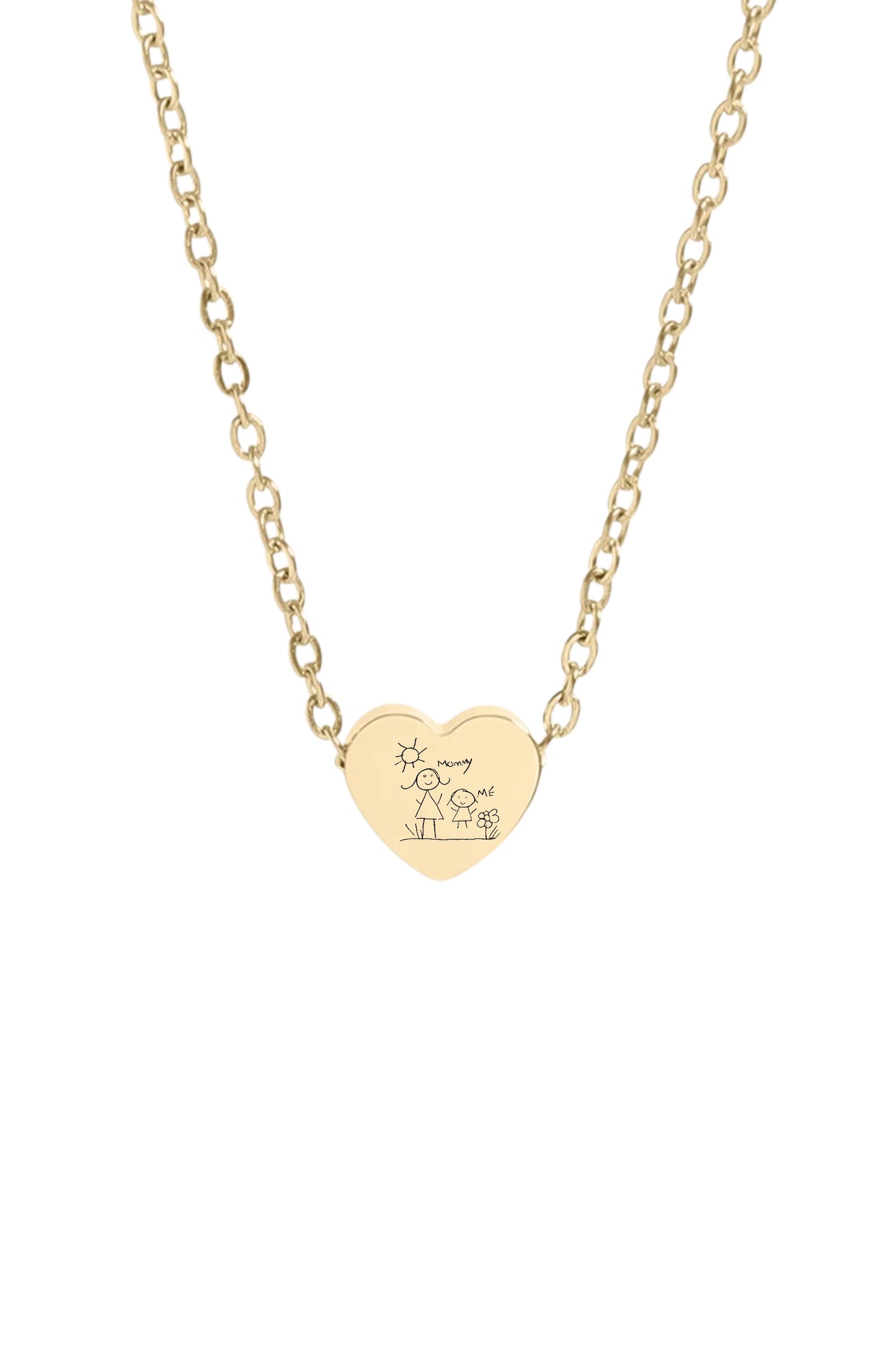 Custom Necklace - Children's Drawing