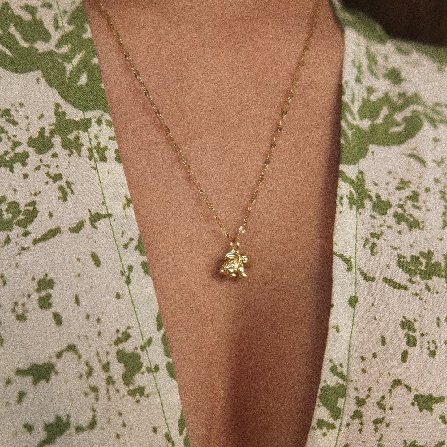 Dainty Lucky Bunny Necklace