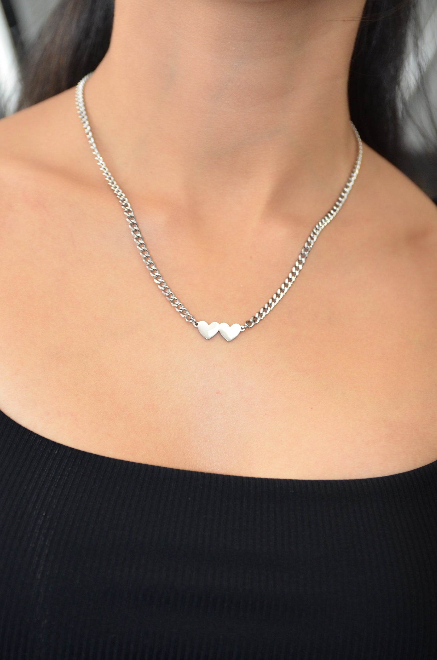 Custom Initial Heart Necklace