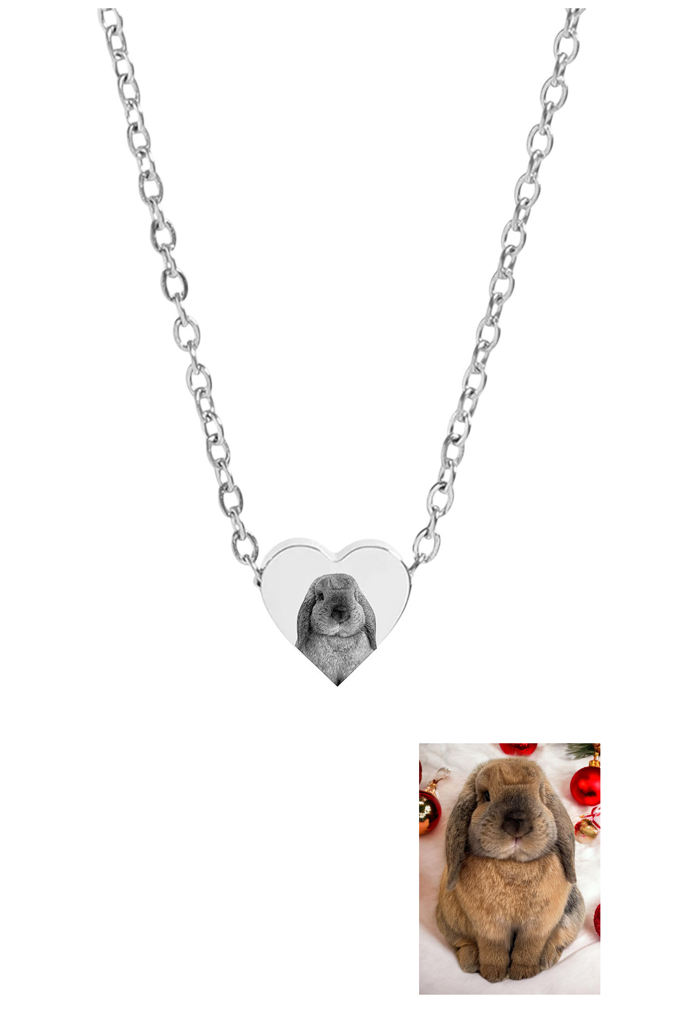 YOUR PET PHOTO CUSTOM NECKLACE