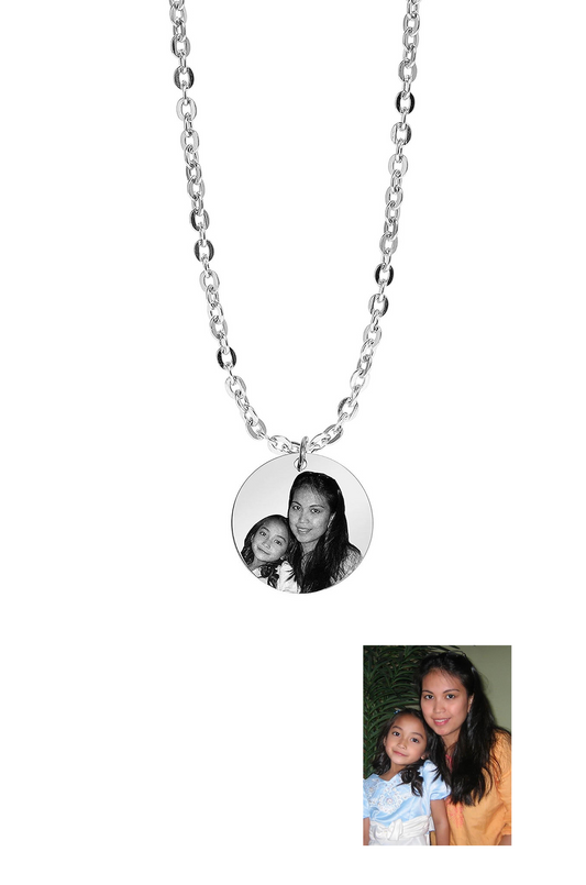 Custom Coin Necklace - Photo