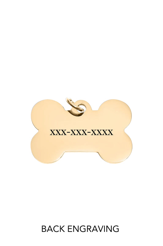 Custom Bone Dog Tag-Pet