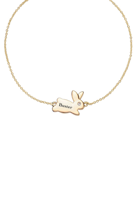 Custom Bunny Bracelet- Text